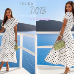 Polka dots na lato - lekkie i kobiece stylizacje Polka dots na lato - lekkie i kobiece stylizacje